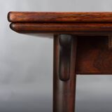 Danish gunni extendable rosewood model 54 dining table for Omann Jun Møbelfabrik, 1960s