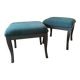 Pair of low stools