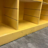 Old workshop furniture / wooden locker / sorting furniture / counter