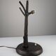 Hammered Copper Sculptural Lamp in the Shape of a Tree, Mid-Century Modern