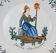 Earthenware plate nevers n°3
