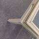 Glass and metal coffee table Pierre Vandel