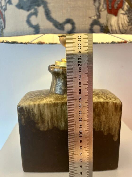 Average dragon lamp upcycled from an original Scheurich WGP vase.