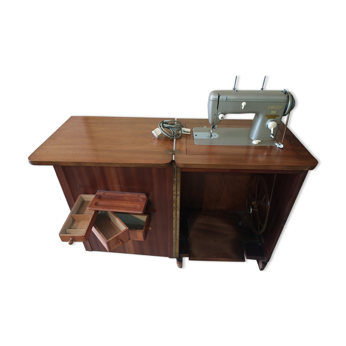 Meuble + machine a coudre pfaff 60