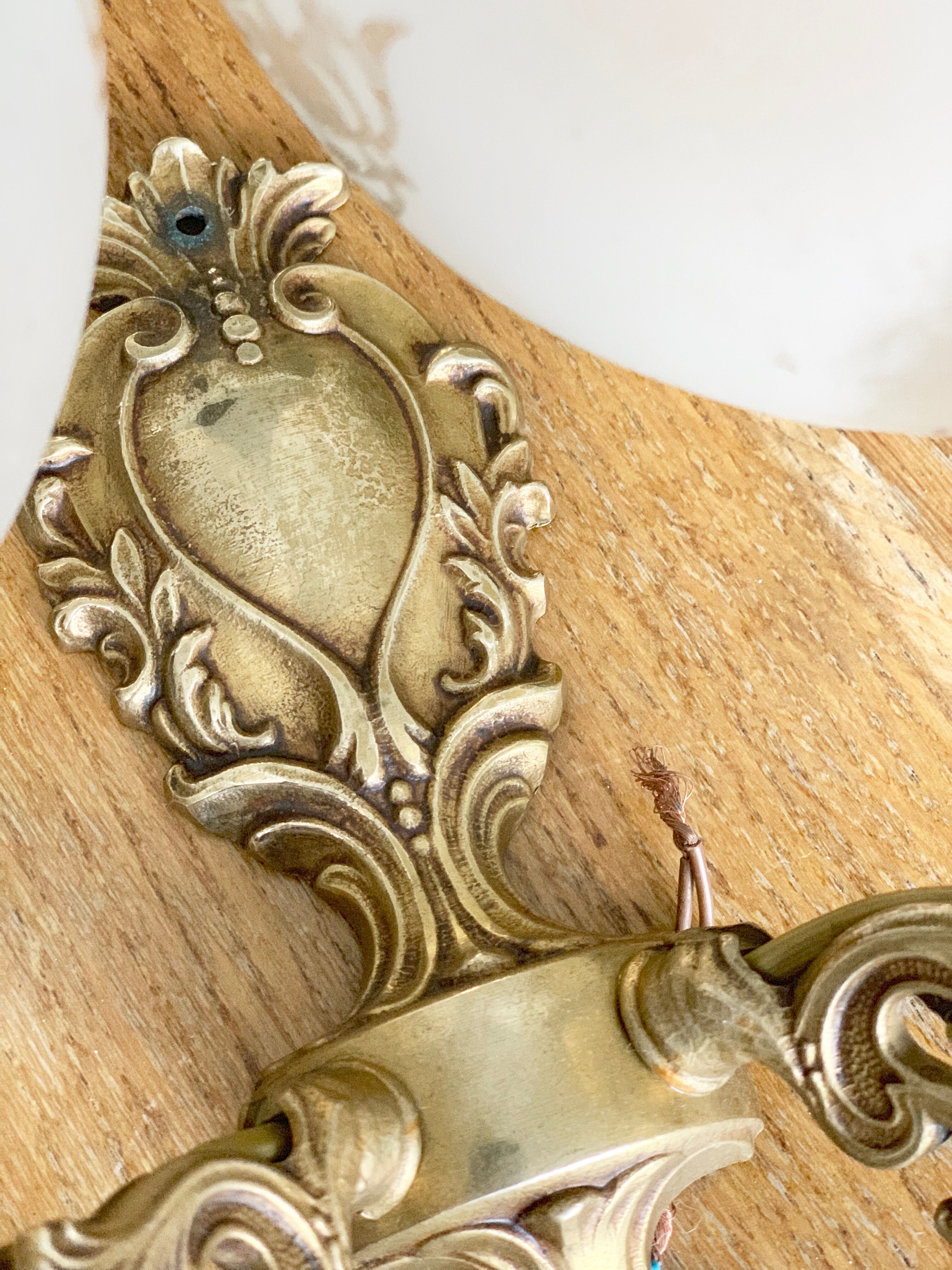 Glass globe Wall lamp