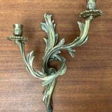 Pair of vintage Italian wall candle holders