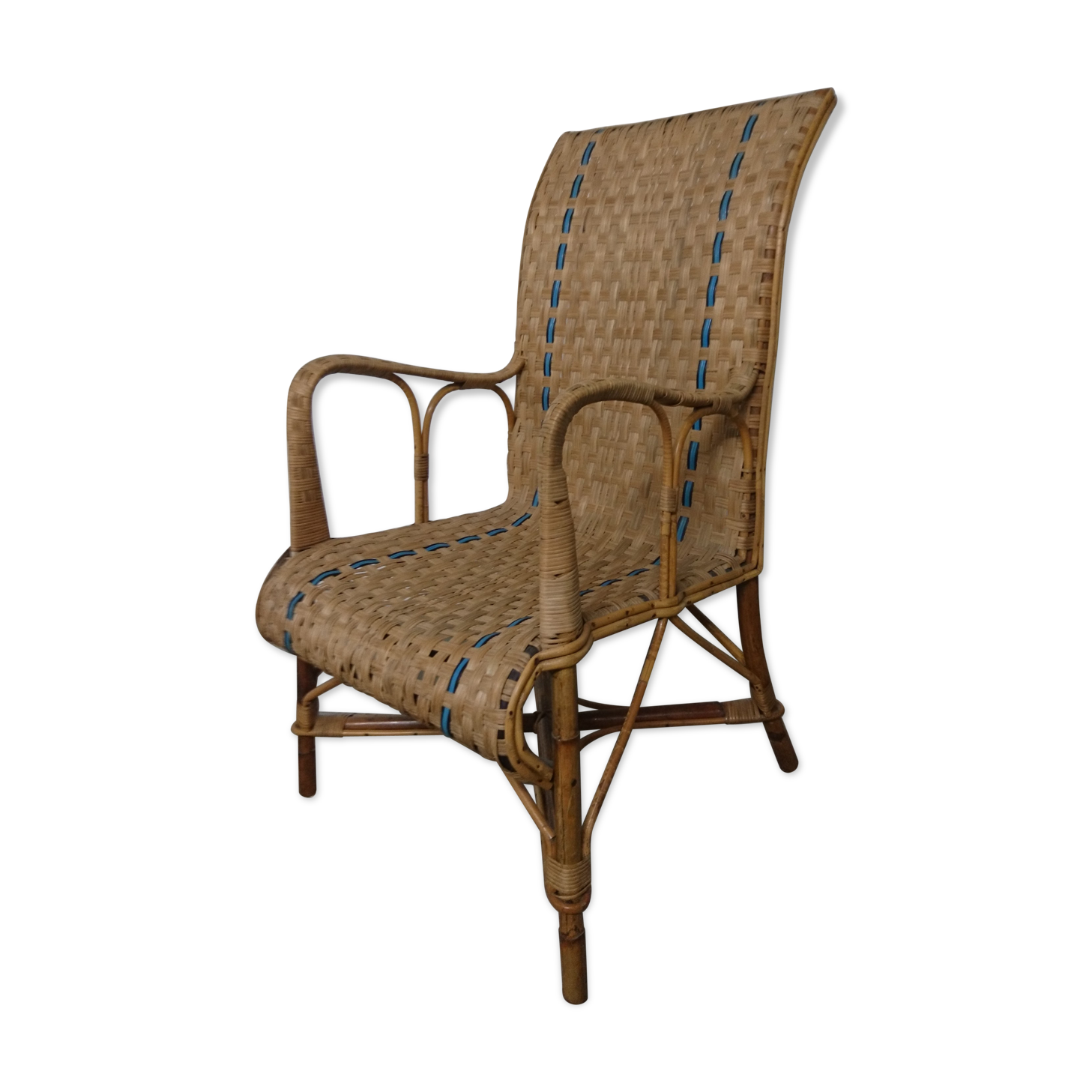 Old Wicker Chair