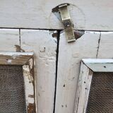 Ancien garde-manger tribal en teck birman