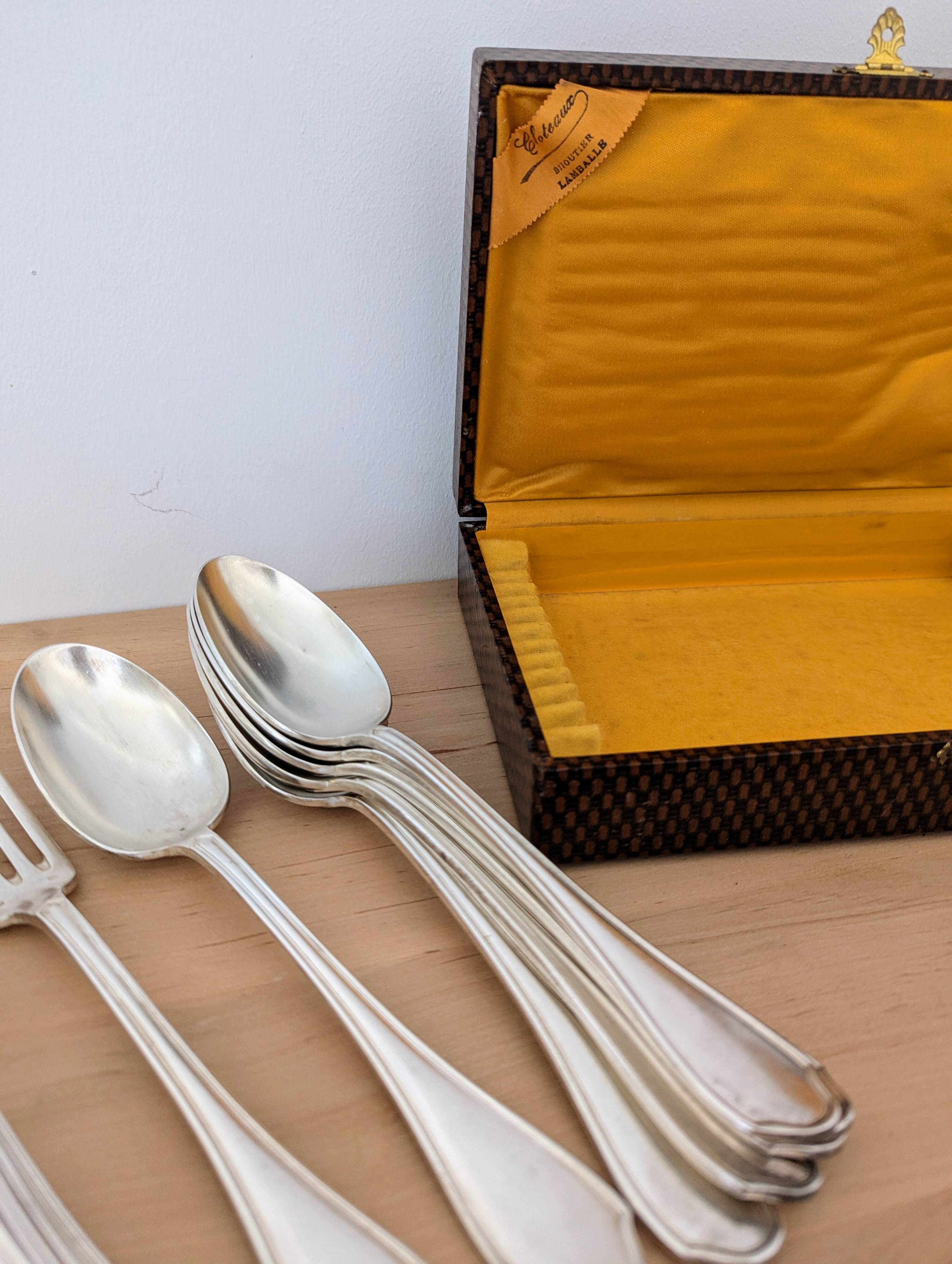 Ravinet D'Enfer Silver Cutlery Set