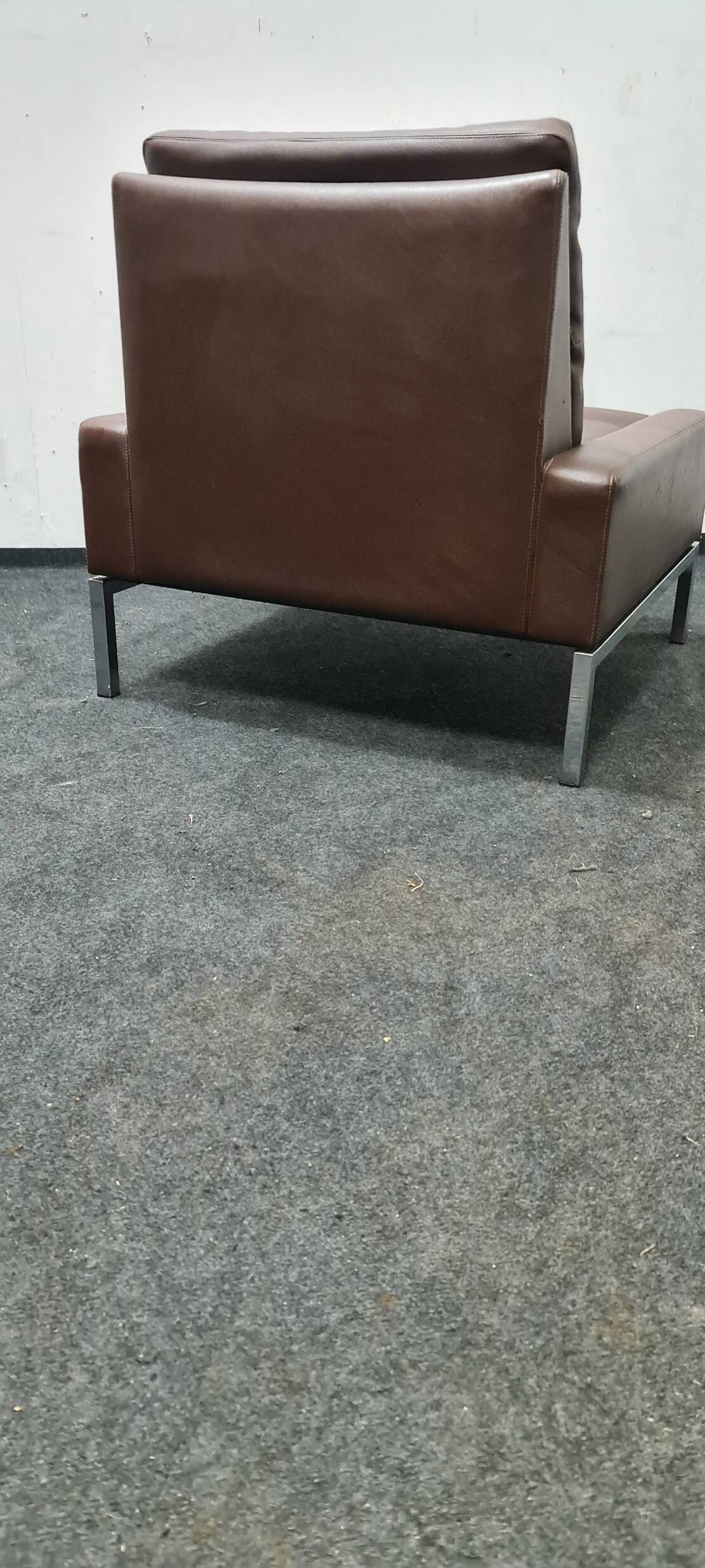 Vintage club chair attributed to hans peter piehl for wilkhahn series 800