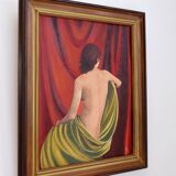 Painting on panel signed and dated