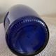 Large Vintage Cobalt Blue Art Glass Carafe by Zwiesel Glas – Mid-Centu