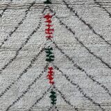 Moroccan carpet beige - 103 x 253 cm