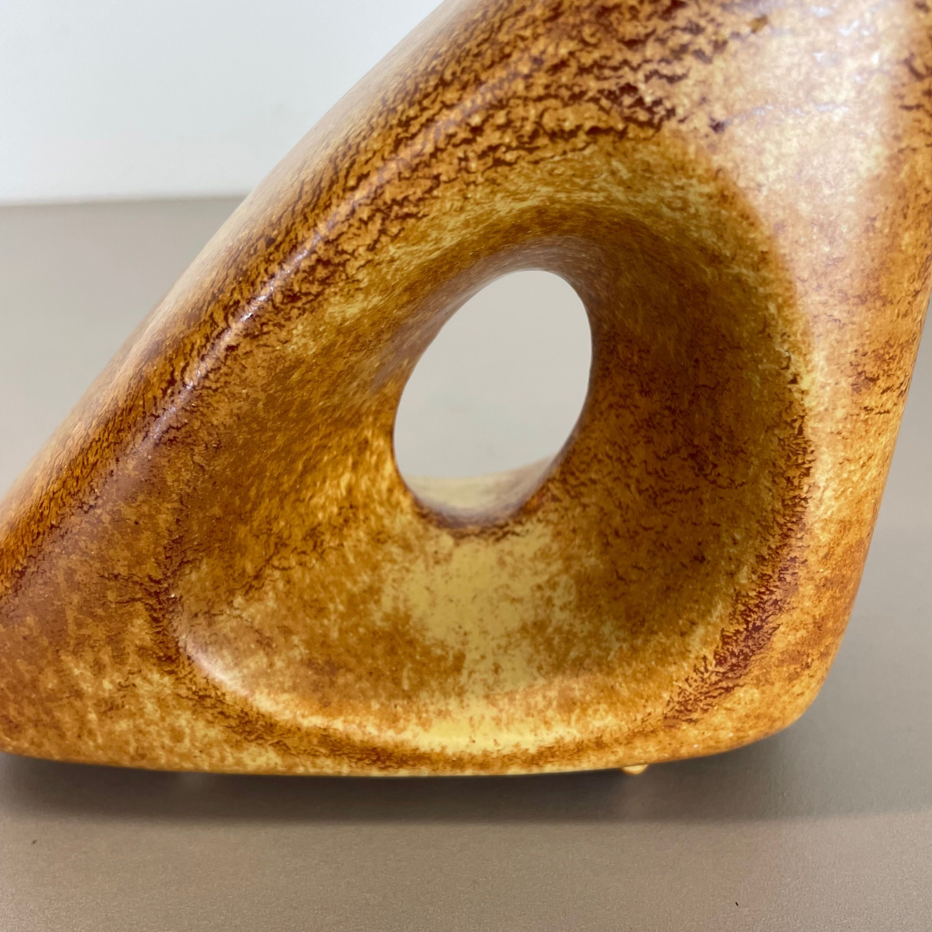 Set of 2 Ceramic Studio Pottery Vases by Bertoncello Ceramics, Italy 1970s