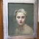 Lucien-Victor Guirand de Scévola (1871-1950) Portrait of his wife, oil on canvas signed