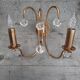 Pair of 1970's Boulanger gilt wall sconces