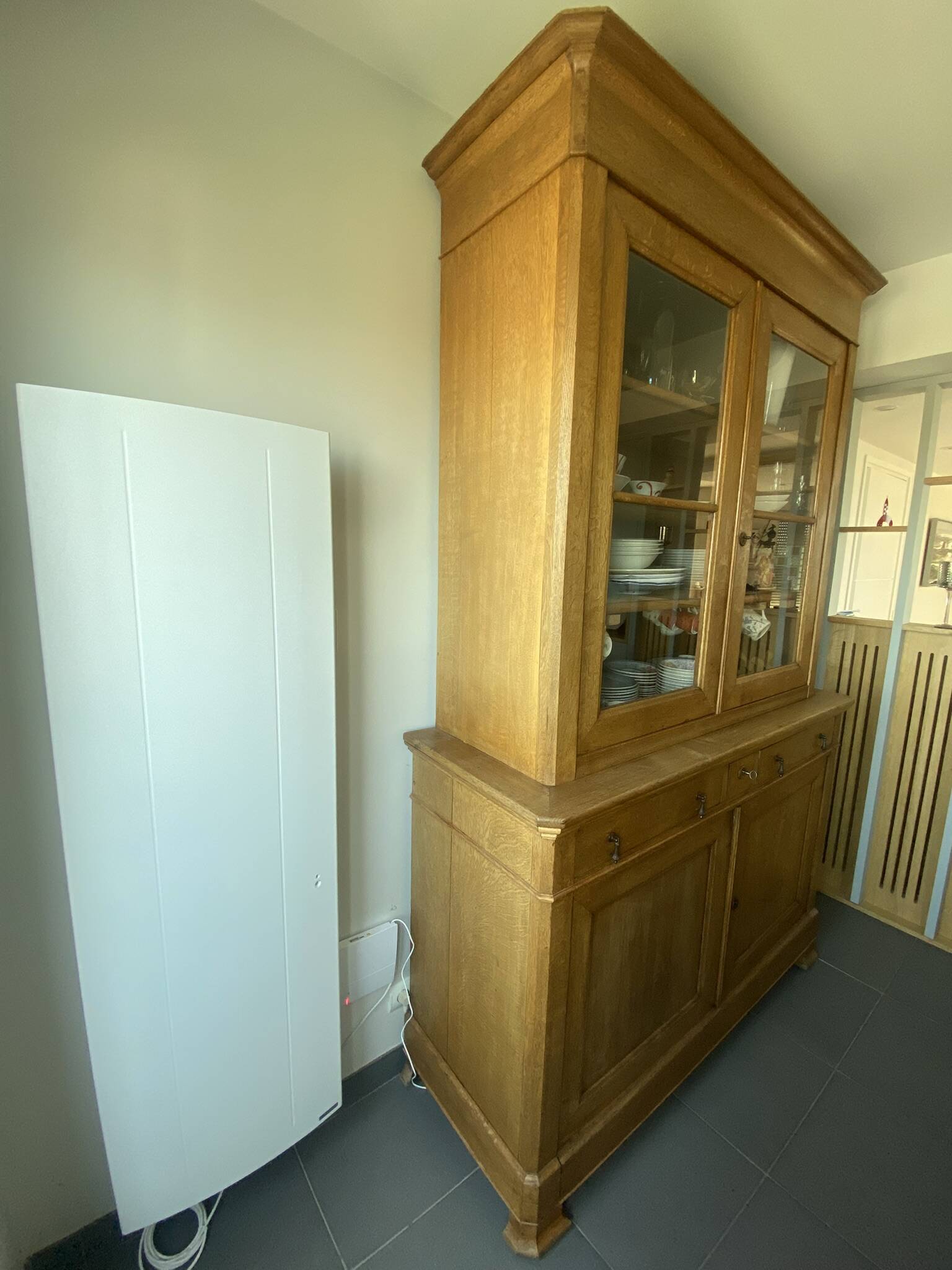 Buffet two bodies in solid oak