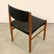 4x Scandinavian Teak Chairs by Grete Jalk MidCentury 60s