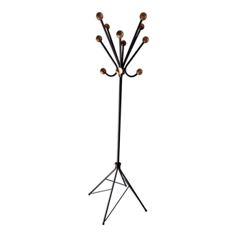Vintage parrot coat rack