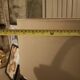 Vintage ram's horn living room lamp