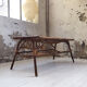 Rattan coffee table
