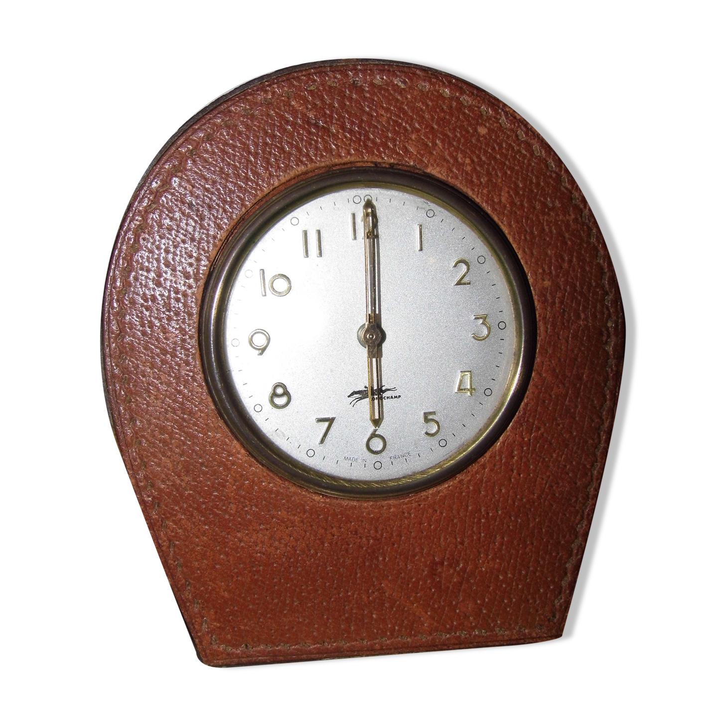 Leather pendulette Longchamp  30/40 art deco