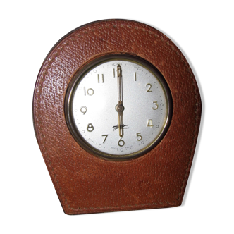 Leather pendulette Longchamp  30/40 art deco