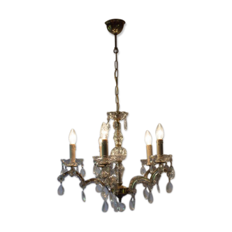 Lustre marie thérèse 5 lampes