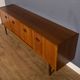 Restored 1960s Retro Long Nathan Corinthian Teak & Rosewood Sideboard