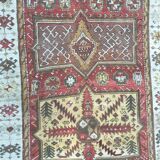 Tapis ancien Turc Kazak fait main 199x334 cm