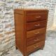 Commode en chêne a 5 tiroirs