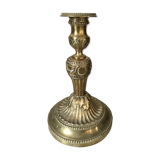 Golden bronze candlestick