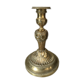 Bougeoir en bronze doré