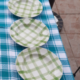 6 hollow plates series tablecloth of Moulin des Loups
