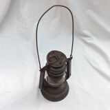 Meva N 864 oil storm lamp in aluminum dimension: height -25cm- diameter -13cm-