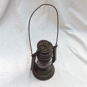 Meva N 864 oil storm lamp in aluminum dimension: height -25cm- diameter -13cm-