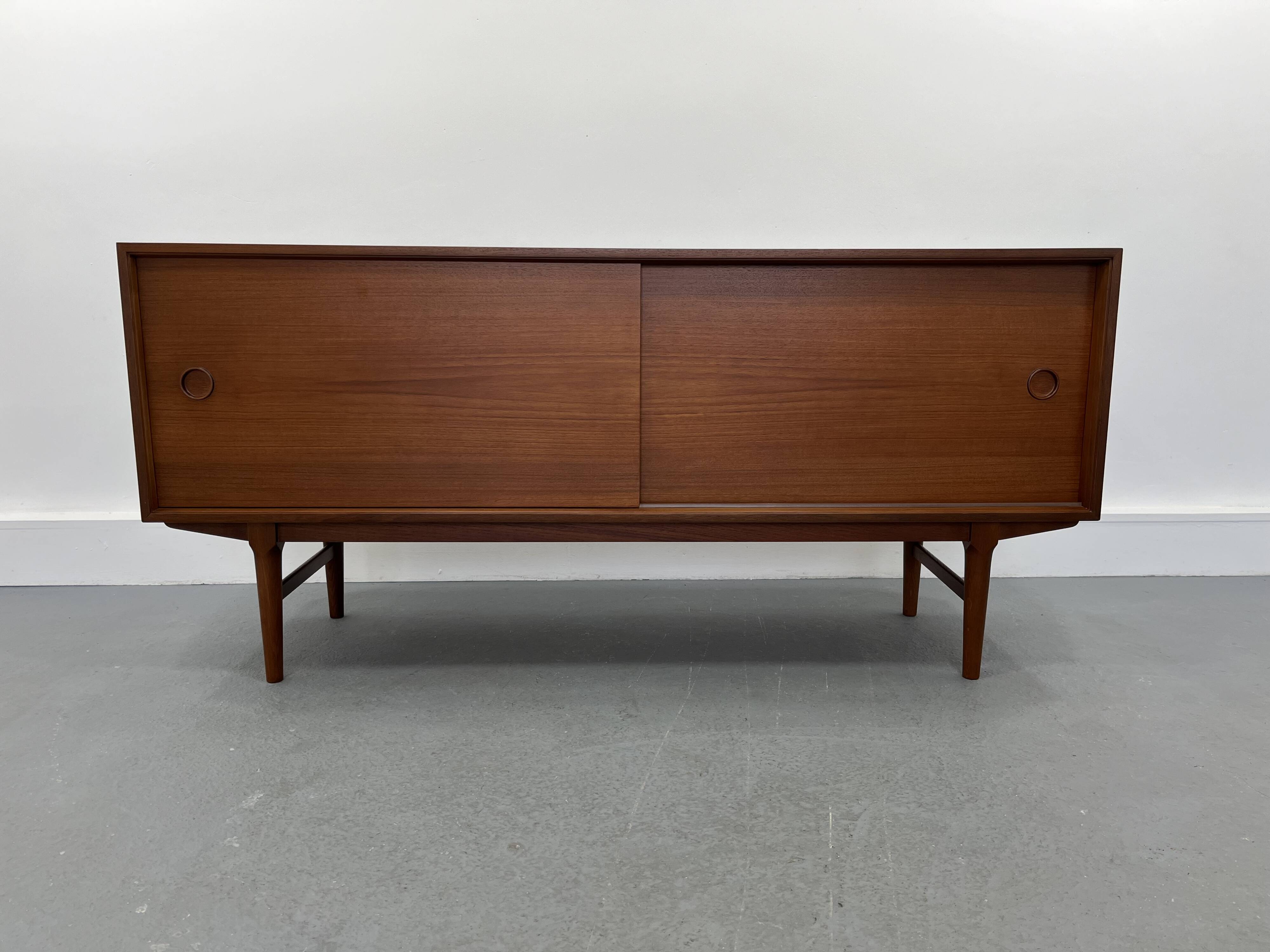 Enfilade danoise en teck, années 1960