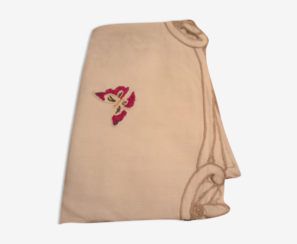 Nappe paons et papillons