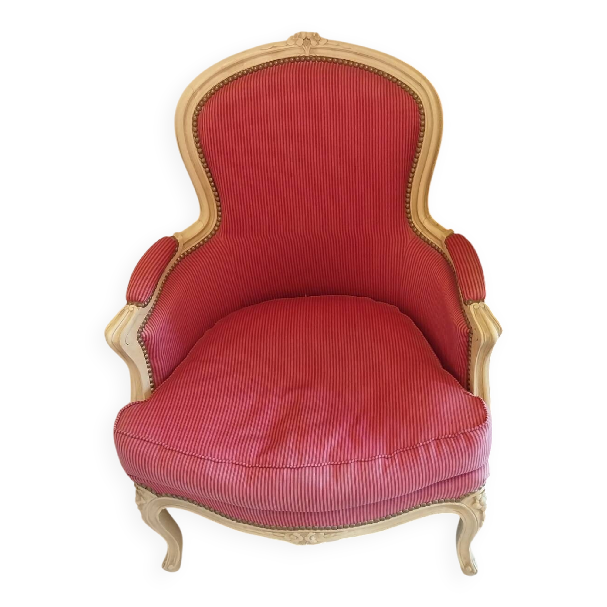 Fauteuil cabriolet style Louis XV