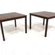 Set of 2 Scandinavian bedside tables in rosewood, Sweden, 1960.