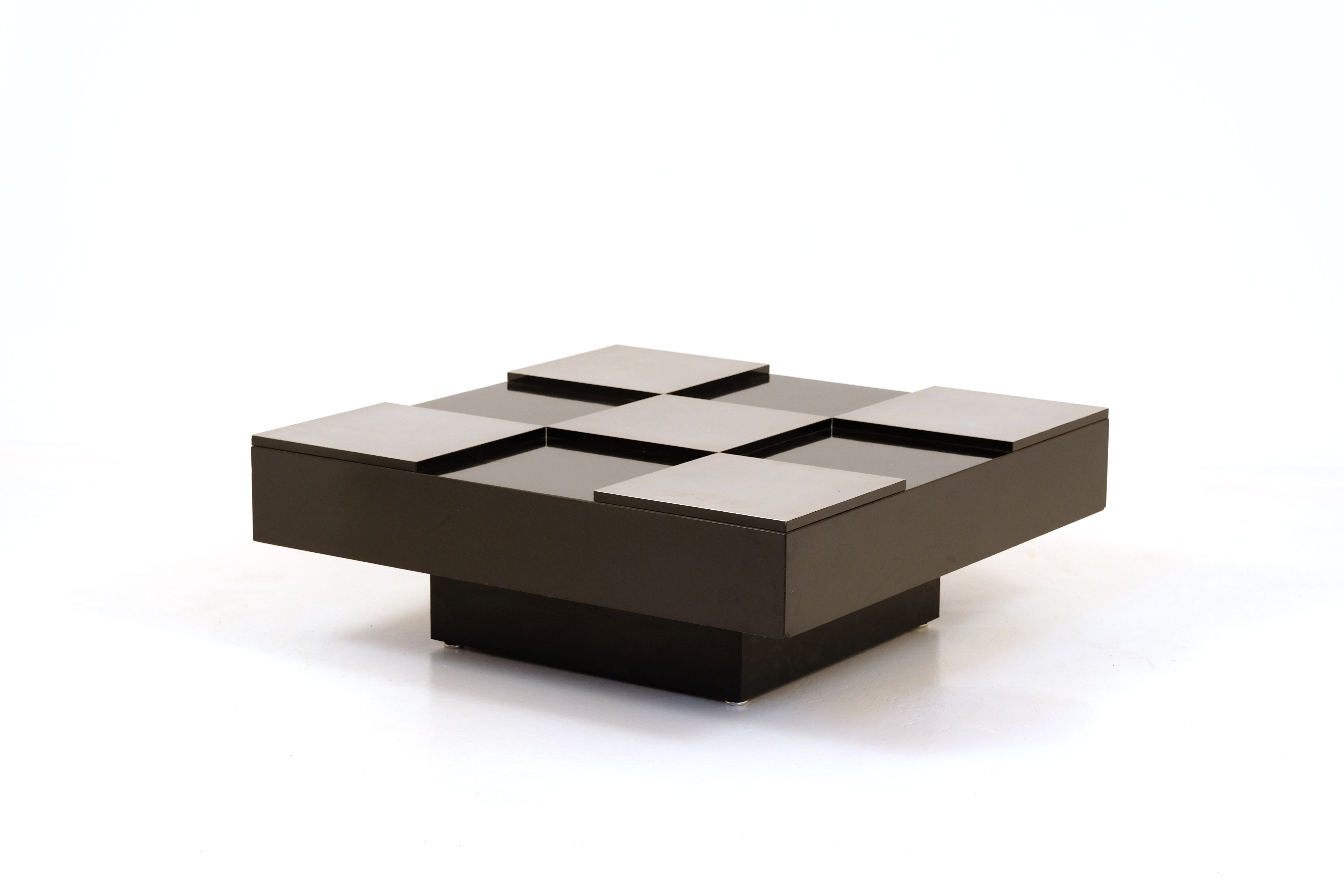 Checkerboard coffee table 1970