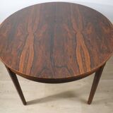 Vintage extendable rosewood dining table, 1960s
