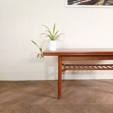 Coffee table with modular system by Folke Ohlsson