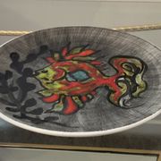 Assiette Marin Youen Quimper des années 50 signée