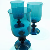 Set de 3 verres en verre par Bertil Vallien Suède