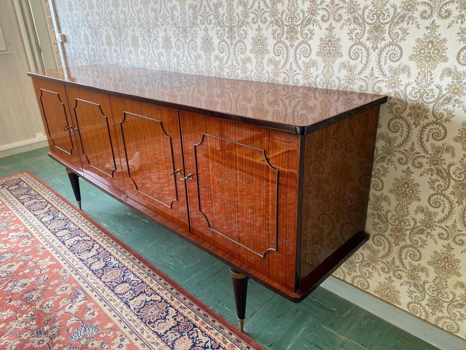 Scandinavian Art Deco sideboard in rosewood, 1950