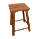 Brutalist primitive stool wears tripod plant solid wooden sofa tip 1950 Furniture decoration