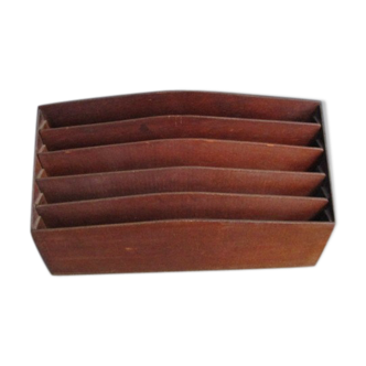Porte lettre ancien en bois