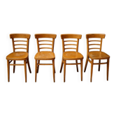Set of 4 vintage bistro chairs