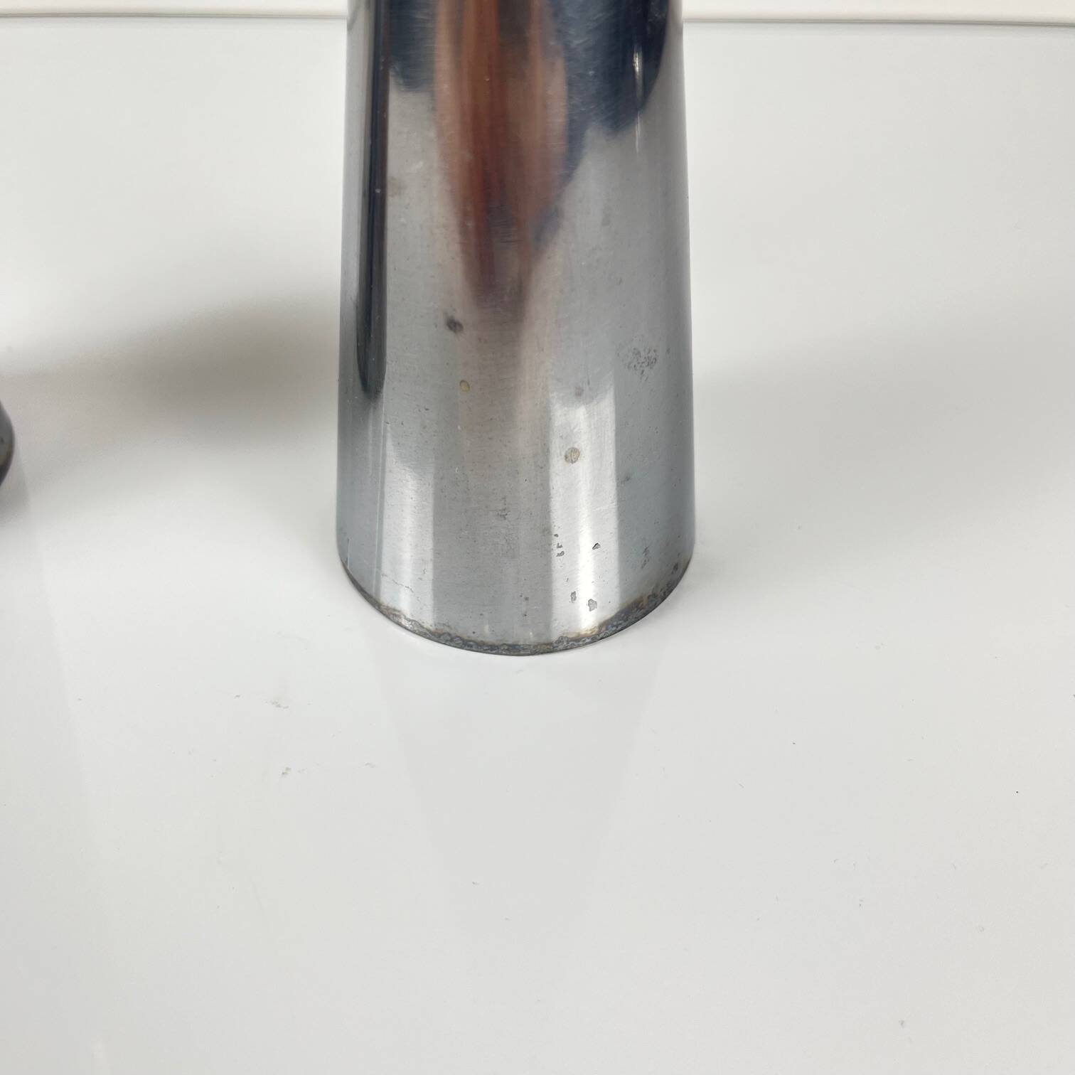 Steel candle holder duo by Erika Pekkari for IKEA